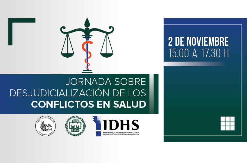  Jornada sobre Desjudicialización de los conflictos en salud