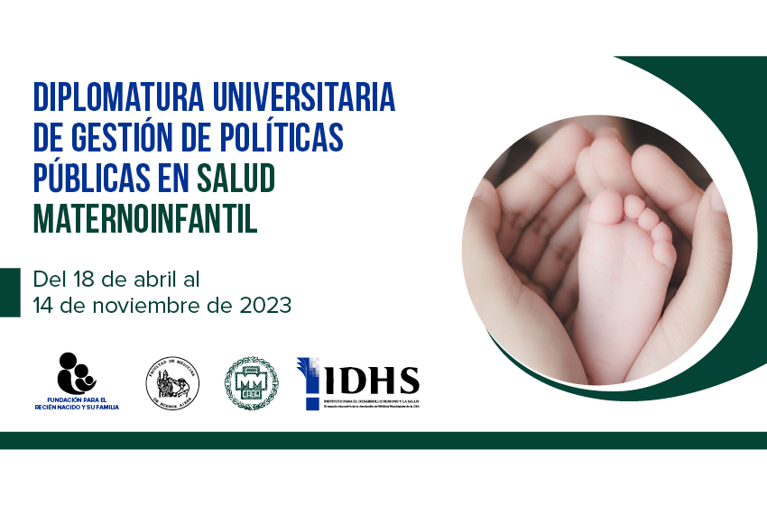  Diplomatura universitaria de gestión de políticas publicas en salud maternoinfantil