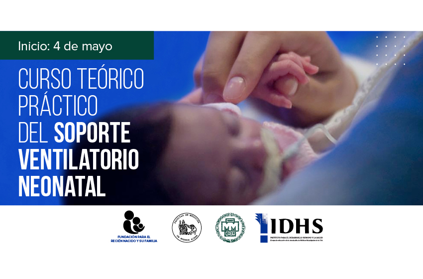  Curso teórico práctico del soporte ventilatorio neo natal