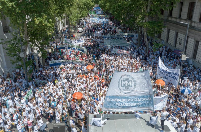  87 aniversario de la AMM: lucha gremial y defensa de la salud pública