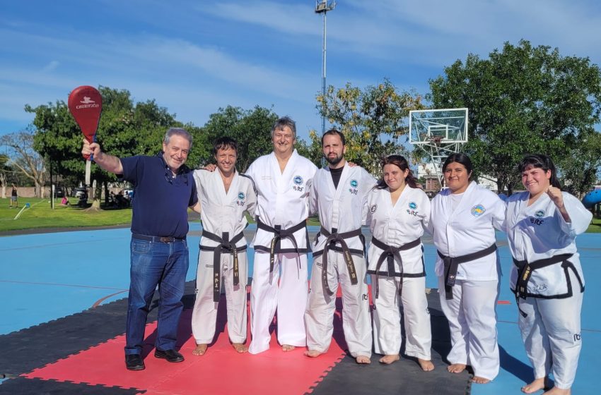  Exhibición de taekwondo