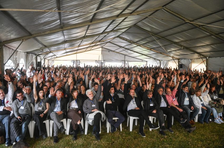 Histórica participación de socios y socias