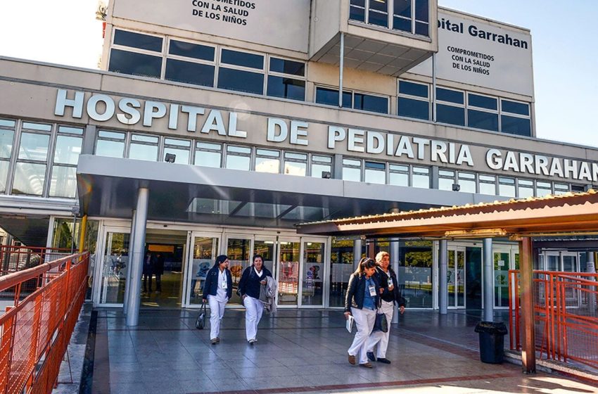 Apoyo a los medicos del hospital Garrahan