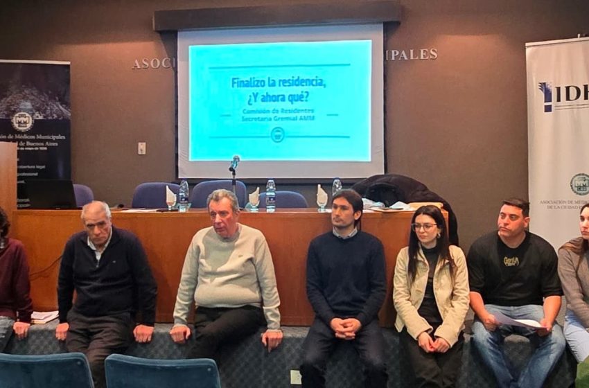  Charla para residente sobre cv