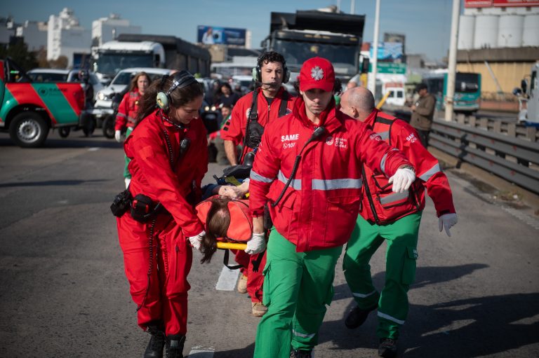 Un trabajo coordinado entre el SAME y los hospitales